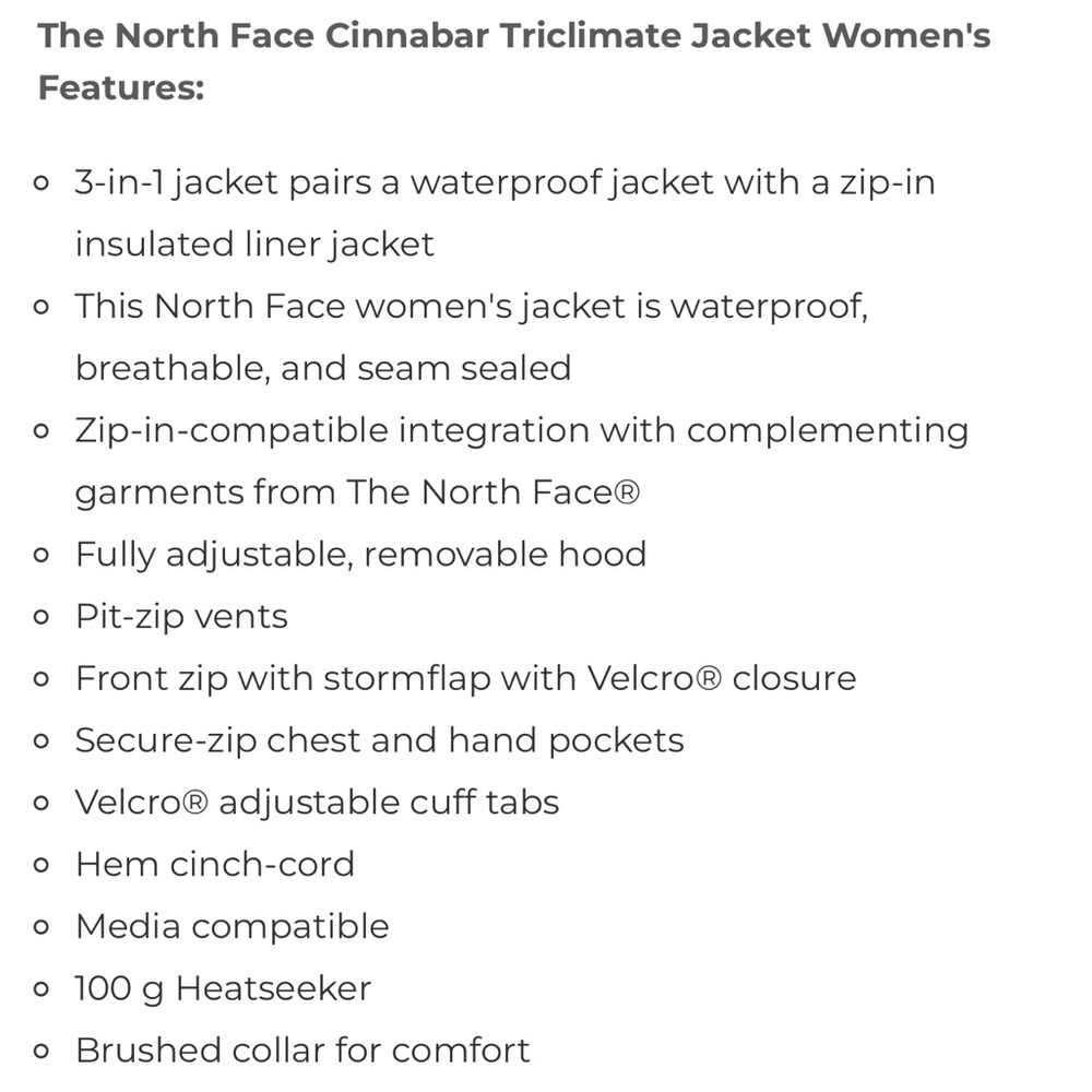 The North Face lightweight snowboard jacket - Picture 8 of 8